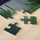 オレゴン州ポートランドスカイライン#2パズル ジグソーパズル (側面)