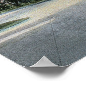 オレゴン州ポートランドバラ園 ポスター (角)