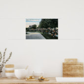 オレゴン州ポートランドバラ園 ポスター (キッチン)