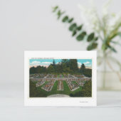 オレゴン州ポートランドバラ試験園 ポストカード (スタンド正面)