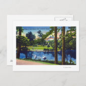 オレゴン州ポートランドローレルストパークシーン ポストカード (正面/裏面)