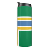 オレゴン州ポートランド州旗 タンブラー (回転右)