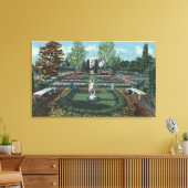 オレゴン州ポートランド – コーフォーマルトイタリアン キャンバスプリント (インサイチュ (リビング))