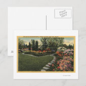 オレゴン州ポートランド – ツツツツジ&シャクナゲ ポストカード (正面/裏面)