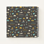 オレゴン州ポートランド ノートブック (裏面)