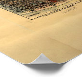 オレゴン州ポートランド（1890年） ポスター (角)