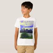オレゴン州ポートランド#2 Tシャツ (正面フル)