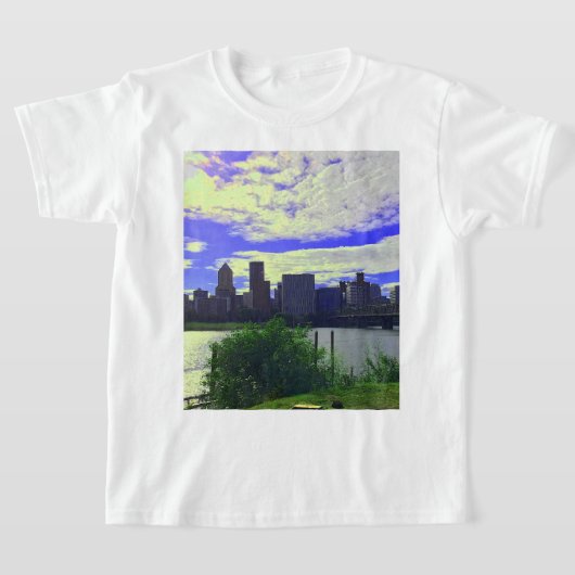 オレゴン州ポートランド#2 Tシャツ (レイダウン)