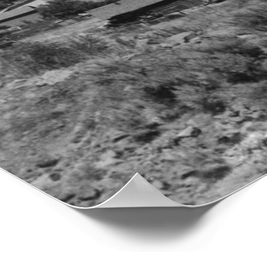 オレゴン州マウピンTown Viewビジネスセクション ポスター (角)