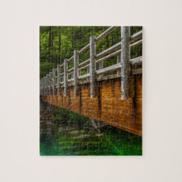 オレゴン州マッケンジー川の橋の源流 ジグソーパズル