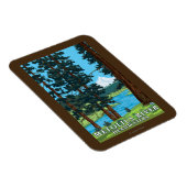 オレゴン州メトリウス川ヘッドウォーター マグネット (右側)