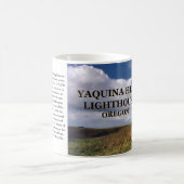 オレゴン州ヤキナヘッドライトハウス コーヒーマグカップ (中央)