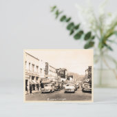 オレゴン州ユージーンヴィンテージ通り1950年代 ポストカード (スタンド正面)