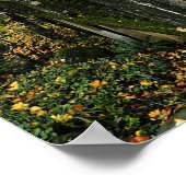 オレゴン州ラトレル滝でのブリッジ ポスター (角)