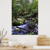 オレゴン州リトルジグザグリ川 ポスター (キッチン)