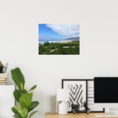 オレゴン州リンカーン・シティのRoads End ポスター (ホームオフィス)