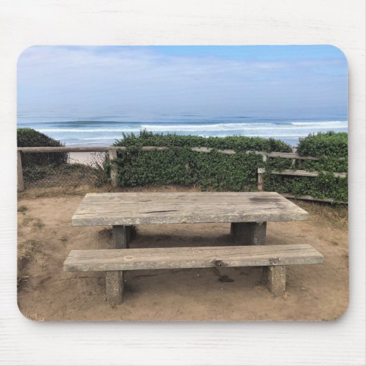 オレゴン州リンカーン・シティのRoads End マウスパッド (正面)