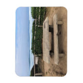 オレゴン州リンカーン・シティのRoads End マグネット (縦)