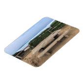 オレゴン州リンカーン・シティのRoads End マグネット (左側)