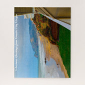 オレゴン州リンカーン・シティ。クリスマスの挨拶 ジグソーパズル (縦)