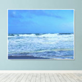 オレゴン州リンカーン・シティ・ネルスコット・リーフ キャンバスプリント (インサイチュ (ウッドフロア))