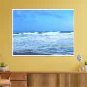 オレゴン州リンカーン・シティ・ネルスコット・リーフ キャンバスプリント (インサイチュ (リビング))