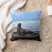 オレゴン州リンカーン・シティ・ネルスコット・リーフ クッション (ブランケット)