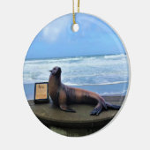 オレゴン州リンカーン・シティ・ネルスコット・リーフ セラミックオーナメント (左)