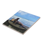 オレゴン州リンカーン・シティ・ネルスコット・リーフ タイル (側面)