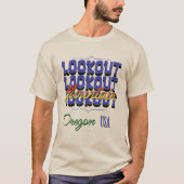 オレゴン州ルックアウトマウンテン Tシャツ (正面)