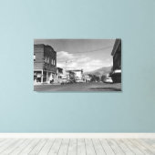 オレゴン州レイクビューメイン通りビュー写真#2 キャンバスプリント (インサイチュ (ウッドフロア))