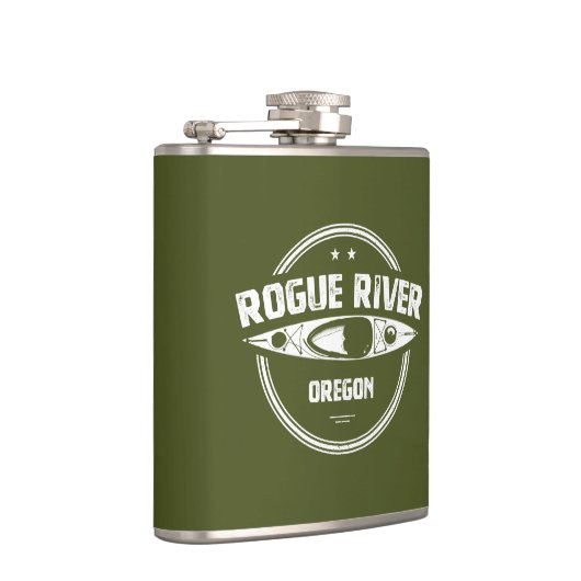 オレゴン州ローグ川 フラスク (右)