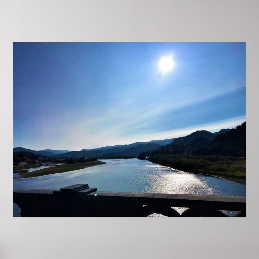 オレゴン州ローグ川 ポスター (正面)