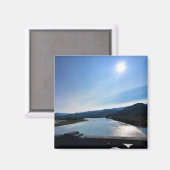 オレゴン州ローグ川 マグネット (正面/裏面)