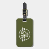 オレゴン州ローグ川 ラゲッジタグ (正面縦)