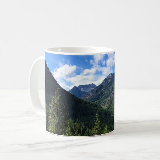 オレゴン州ワロア山脈 コーヒーマグカップ (正面左)