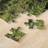 オレゴン州ワロア湖の景色 ジグソーパズル (側面)