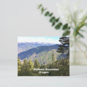 オレゴン州ワロウア山脈 ポストカード (スタンド正面)