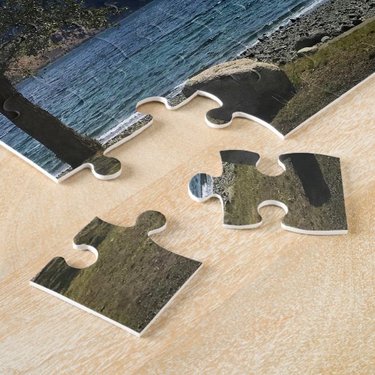 オレゴン州ワロウア湖 ジグソーパズル (側面)