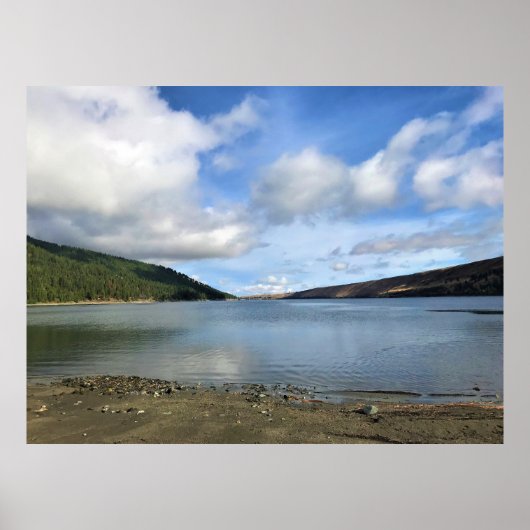 オレゴン州ワロウア湖 ポスター (正面)