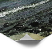 オレゴン州ワロウア湖 ポスター (角)