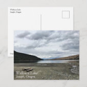 オレゴン州ワロウア湖 ポストカード (正面/裏面)