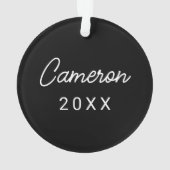 オレゴン州大学 オーナメント (裏面)