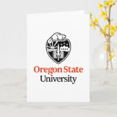オレゴン州大学 カード (黄色い花)