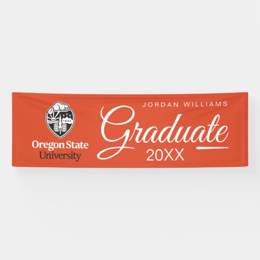 オレゴン州大学 横断幕 (横)