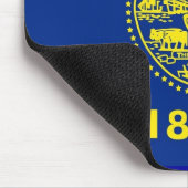 オレゴン州旗の付いたマウス州- USA マウスパッド (コーナー)