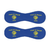 オレゴン州旗を持つ愛国野球 野球ボール (パネル)