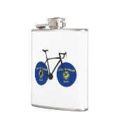 オレゴン州旗サイクリング フラスク (左)