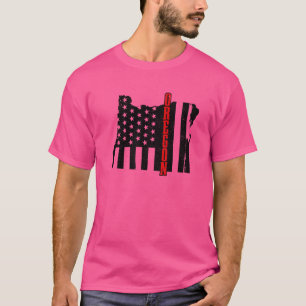 オレゴン州旗州地図プライド愛国第4日 Tシャツ
