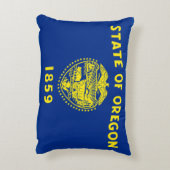 オレゴン州旗 アクセントクッション (裏面(縦))